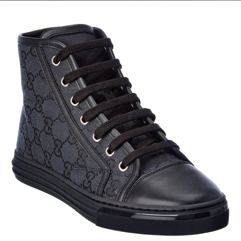 Gucci Black Women high top sneakers size EU 36 used once